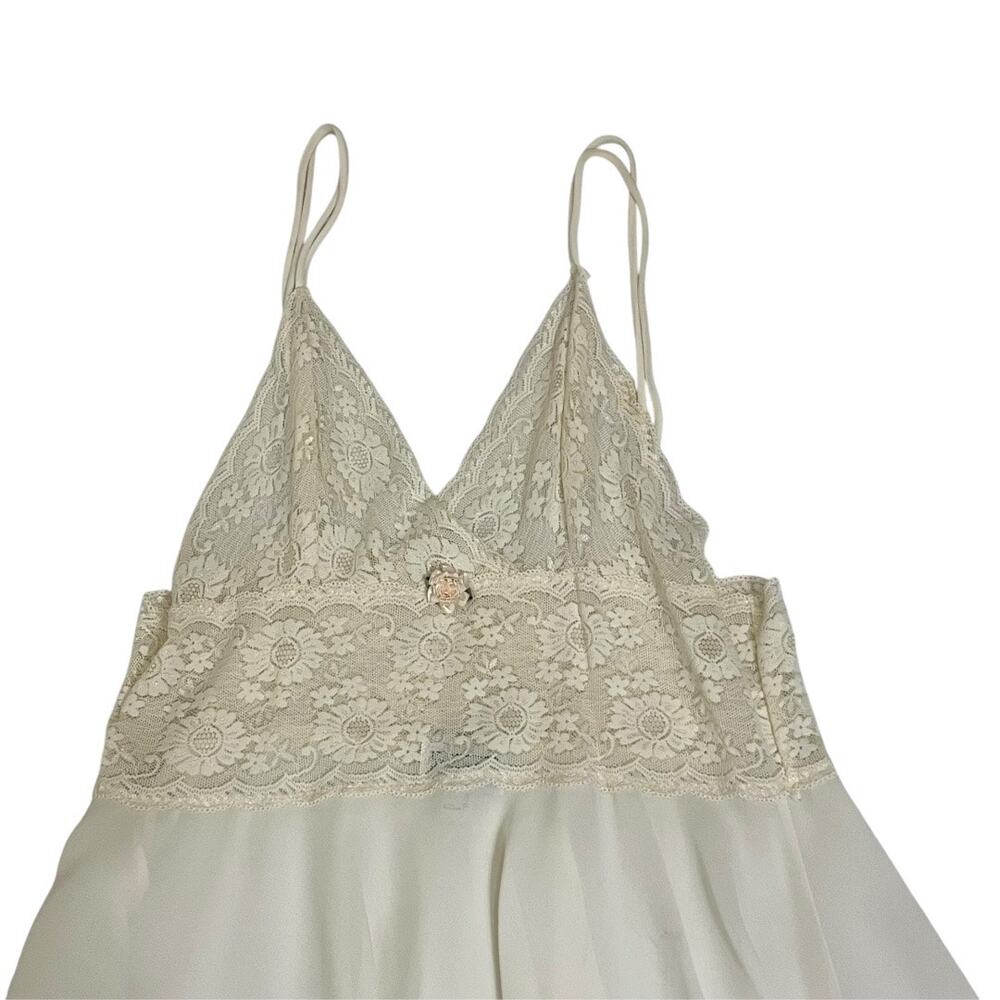 Vintage Kayla lace feminine babydoll lingerie nightgown size XL - Picture 10 of 14